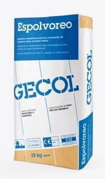 Mortero adhesivo flexible, GECOL Espolvoreo. Saco 25 kg